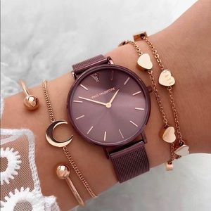 Coffee Color Paul Valentine Watch